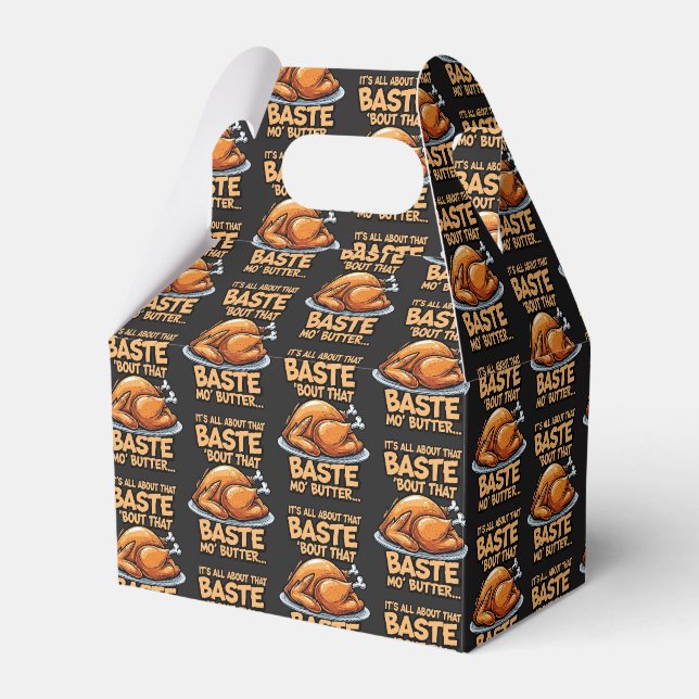 Thanksgiving Favor Box (Front Side)