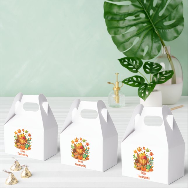 Thanksgiving Favor Box (Multiple)