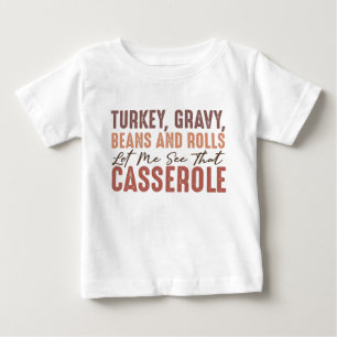 Thanksgiving Feast Baby T-Shirt