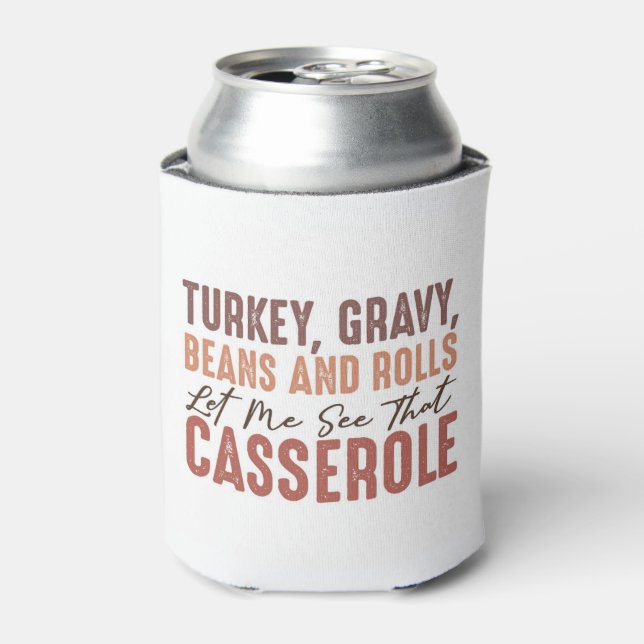 Thanksgiving Feast Can Cooler (Can Front)