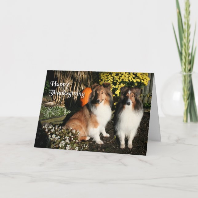 Thanksgiving for Friends Card (Front)