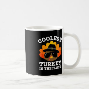 Thanksgiving for Men Boys Toddler Kids Coolest Tu Coffee Mug