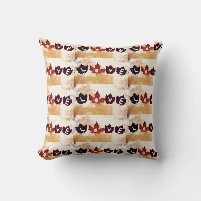 *THANKSGIVING FRONT/SNOWMAN FAMILY ON BACK" PILLOW (Front)