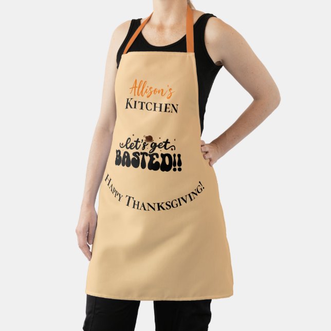 Thanksgiving Funny Personalize Apron (Insitu)