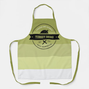 Thanksgiving Funny Turkey Personalize Apron