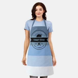 Thanksgiving Funny Turkey Personalize Apron