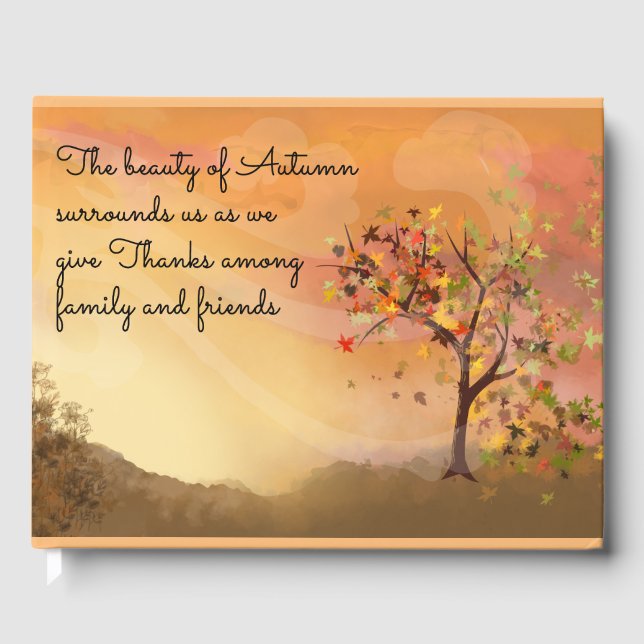 Thanksgiving Gathering Guestbook 2020 (Front)