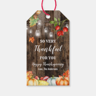 Thanksgiving Gift Tags