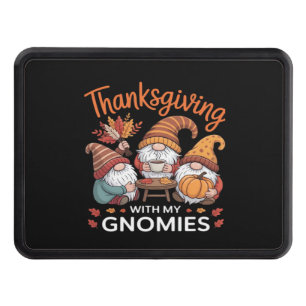 Thanksgiving Gnome Fall Leopard Turkey Essential T Trailer Hitch Cover