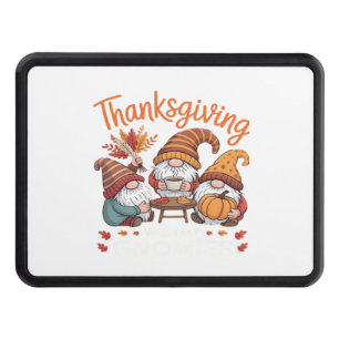 Thanksgiving Gnome Fall Leopard Turkey Essential T Trailer Hitch Cover