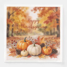 Thanksgiving Golden Trendy Autumn Collection