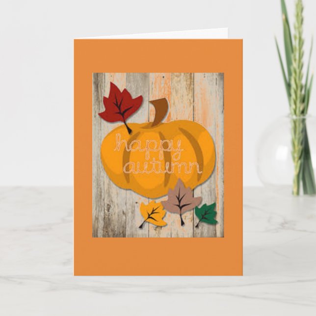 ***THANKSGIVING*** GRATEFUL FOR YOU HOLIDAY CARD (Front)