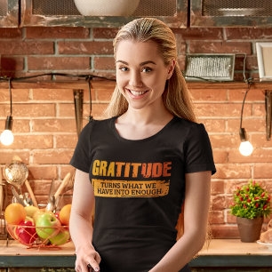 Thanksgiving Gratitude Family Get Together Tri-Blend Shirt