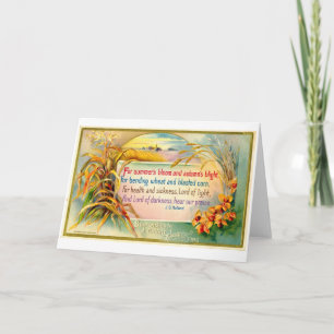 Thanksgiving Greeting Card