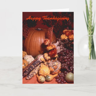 Thanksgiving Greeting Card