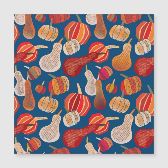 Thanksgiving Harvest: Pumpkin Vintage Art (Front)