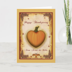 Thanksgiving Heart à travers la carte Miles
