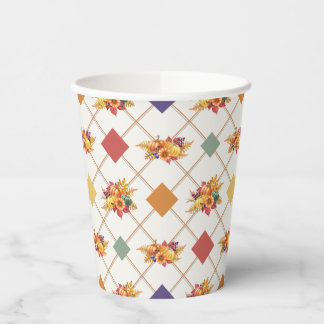 Thanksgiving Holiday Paper Cups