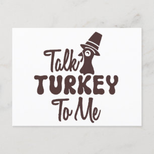 Thanksgiving  holiday postcard