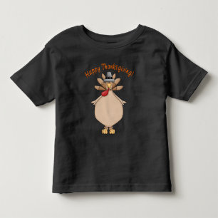 Thanksgiving Holiday turkey unisex toddler t-shirt
