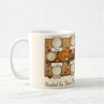 Thanksgiving Host Personalized Guest Names Table