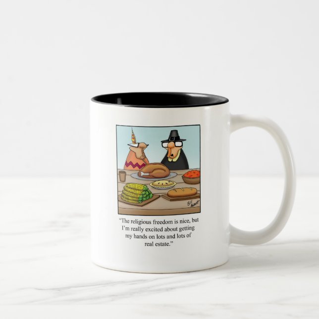  Thanksgiving Humour Coffee Mug Gift (Right)