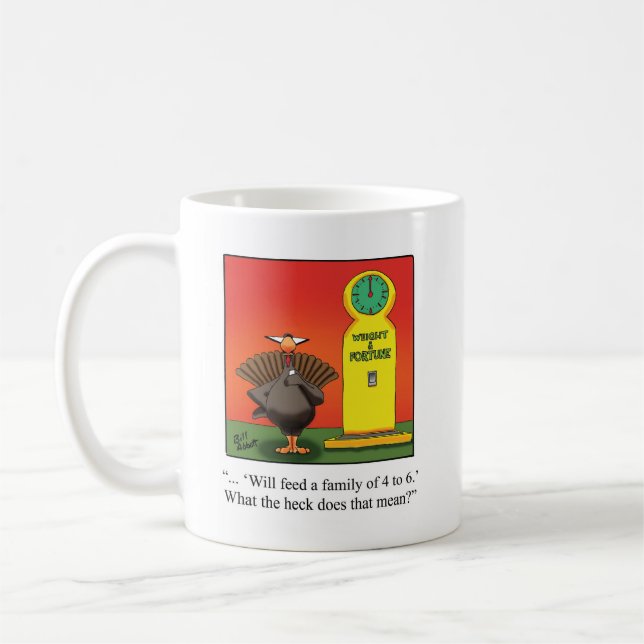 Thanksgiving Humour Mug (Left)