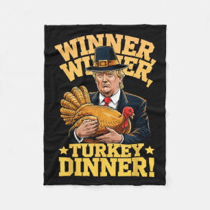 Thanksgiving Humour Trump Turkey Tees Uni Adults & Fleece Blanket