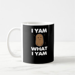 Thanksgiving I Yam What I Yam Funny Fall Classic Coffee Mug