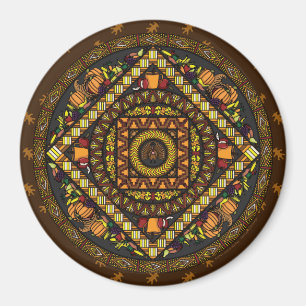 Thanksgiving Icons Magnet