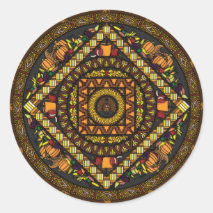 Thanksgiving Icons Sticker
