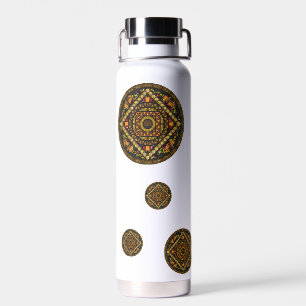Thanksgiving Icons Water Bottle