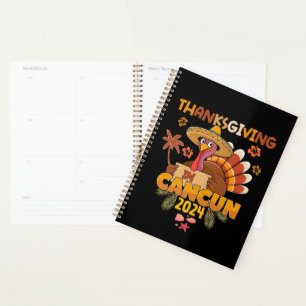 Thanksgiving in Cancun Tropical Holiday Planner