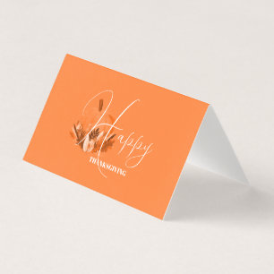 Thanksgiving in Orange 