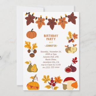 Thanksgiving Invitation