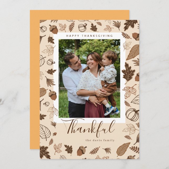 Thanksgiving Invitation (Front/Back)