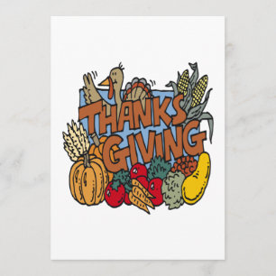 Thanksgiving Invitation