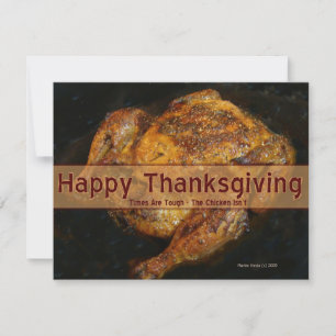Thanksgiving Invitation (Humourous 2 - Personalize