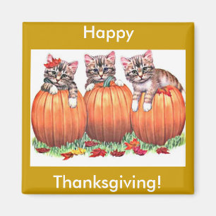 Thanksgiving is the Cat's Meow Magnet