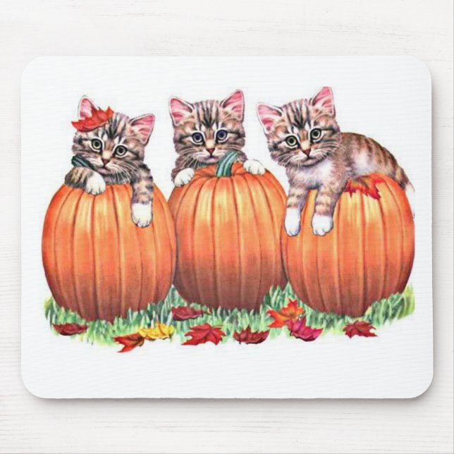 Thanksgiving is the Cat's Meow Mouse Pad (Front)