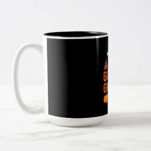 Thanksgiving It Is Gobble Times Two-Tone Coffee Mug