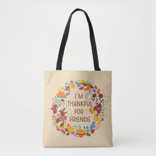 Thanksgiving Joy with Mickey and Minnie Tote Bag