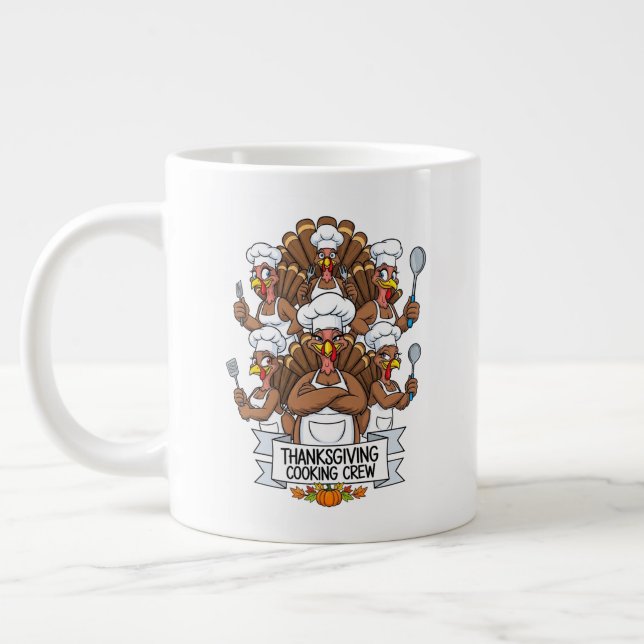  Thanksgiving Jumbo Specialty Mug (Gauche)