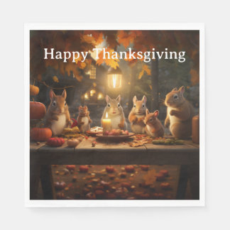 Thanksgiving Kids 16 Paper Napkin