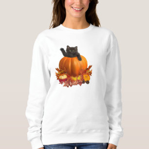 Thanksgiving Kitty Sweatshirt