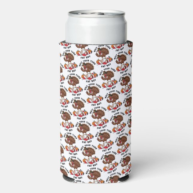 Thanksgiving Koozie Drink Cooler (Seltzer Back)