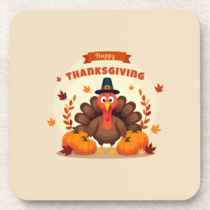 Thanksgiving large chicken coaster