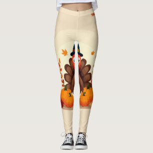 Thanksgiving large chicken leggings