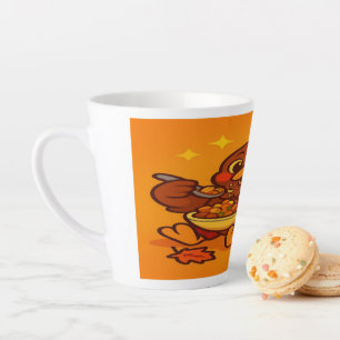 Thanksgiving Latte Mug: Feast Mode Activated Latte Mug