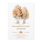 Thanksgiving Leafy Gathering Invitation